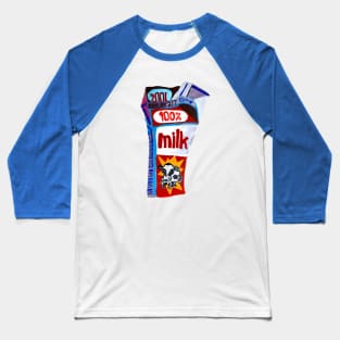 Half Gallon Milk Carton Baseball T-Shirt